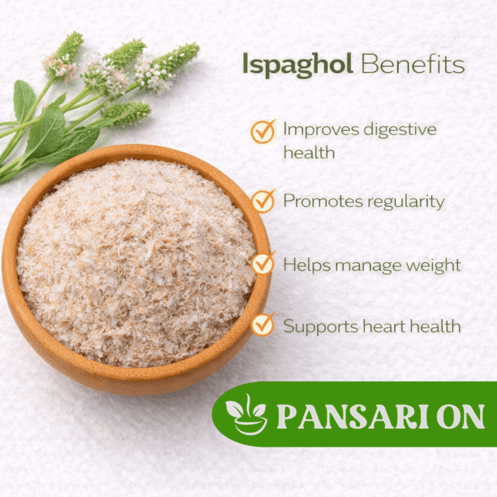 Ispaghol husk, pansaion b1
