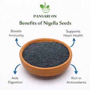 Kalonji, black seeds, pansari on 1
