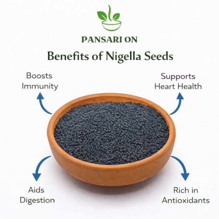 Kalonji, black seeds, pansari on 1