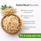 white musli , pansari on 3