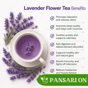 lavender flower tea benefit, pansari on (1)