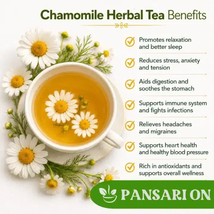 chamomile flower tea benefit, pansari on chamomile flower tea benefit, pansari on (1)